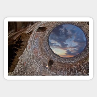 Ruins of the palace of the Emperor Diocletian Sticker